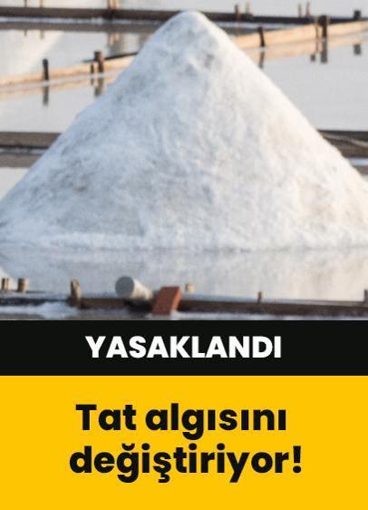 Tat algısını değiştiren gıda "Çin tuzu" yasaklandı