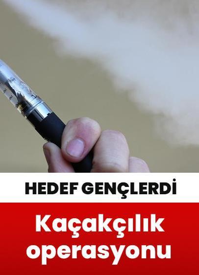 Hedef gençlerdi! İstanbul'da kaçakçılık operasyonu