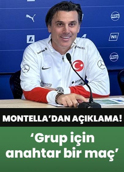 Vincenzo Montella: Grup için anahtar bir maç