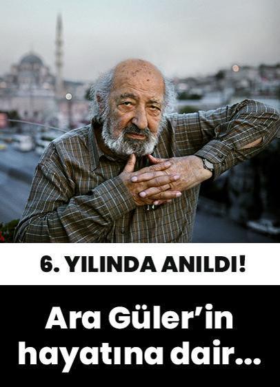 Ara Güler'in vefatının 6. yılı...