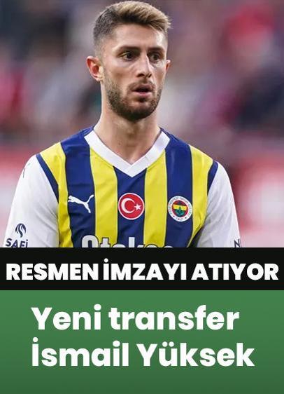 Ve İsmail Yüksek imzayı atıyor!