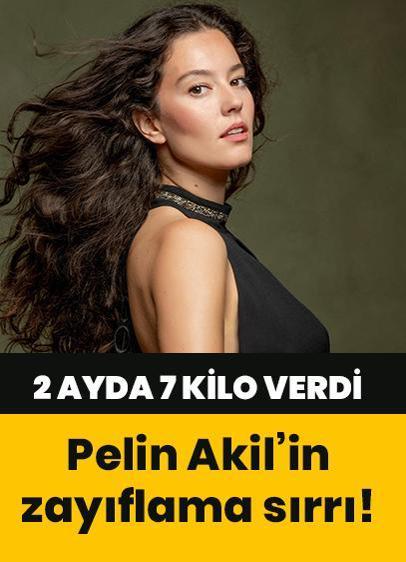 Pelin Akil'e 2 ayda 7 kilo verdiren formül!