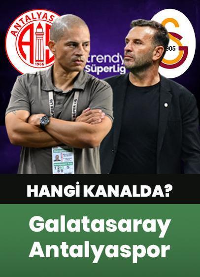 Antalyaspor - Galatasaray maçı saat kaçta?