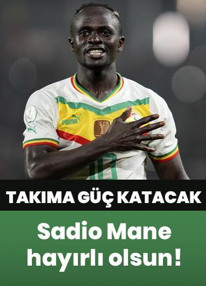 Sadio Mane Süper Lig'e geliyor!