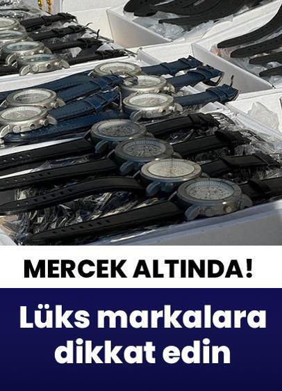 4 milyar liralık kayıt dışı saat tespit edildi!