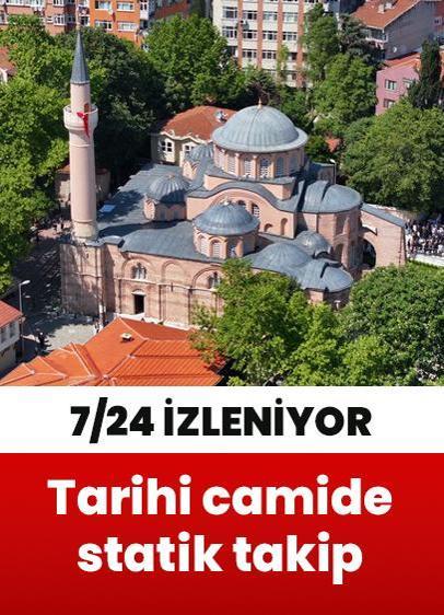 Tarihi camide statik takip