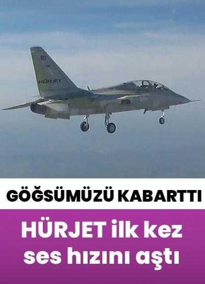 HÜRJET göğsümüzü kabarttı