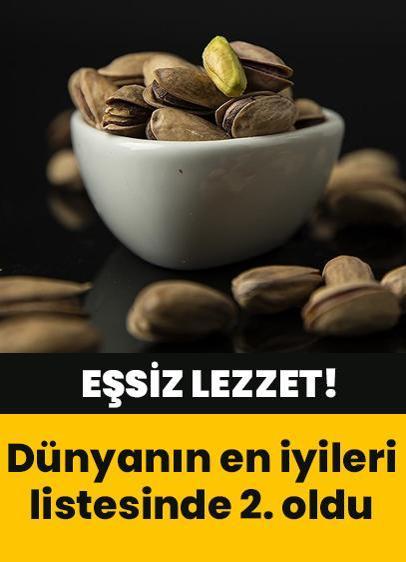 Dünyanın en iyi 2. kuruyemişi seçildi