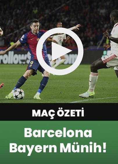 Barcelona - Bayern Münih maç özeti izle!