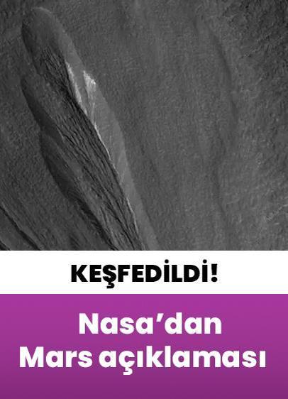 Mars'taki buz katmanları altında su havuzları keşfedildi!