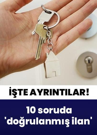 10 soruda 'doğrulanmış ilan'