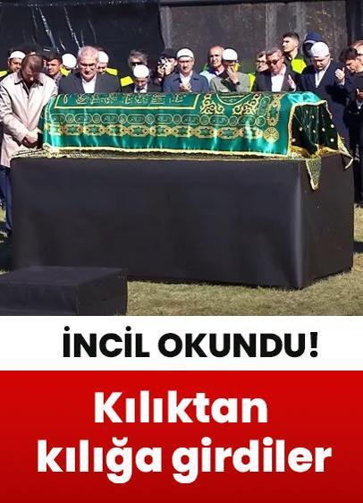 FETÖ elebaşı Gülen'in cenazesinde gizemli görüntüler! Tekbir yasak, İncil okundu