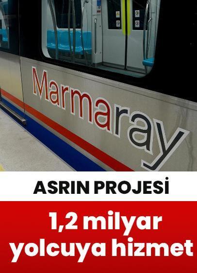 Marmaray, 11 yaşında! 1 milyar yolcu taşıdı