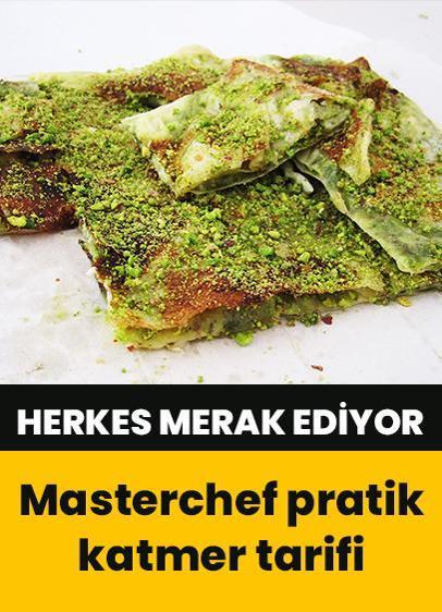 MasterChef katmer nasıl yapılır?