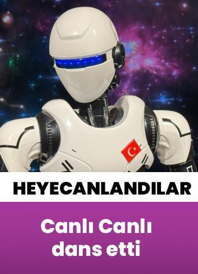 Canlı canlı dans etti! Yapay zekâ robotu Robo Owen