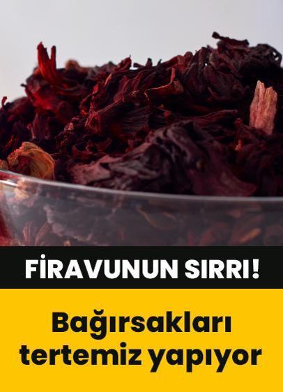 Firavunların gençlik sırrı! Bağırsakları ayna gibi tertemiz yapıyor