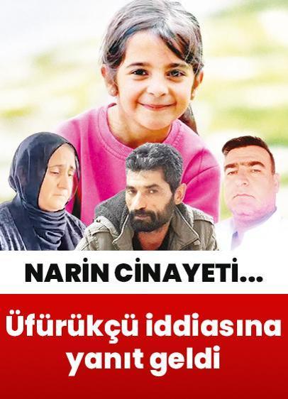 Narin cinayetinde üfürükçü iddiasına yanıt