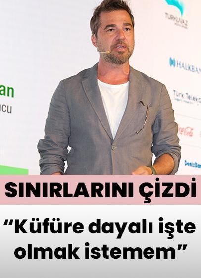 Engin Altan Düzyatan sınırlarını çizdi: Küfüre dayalı işte…