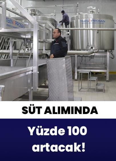 Bakan Yumaklı: ESK, süt primini yüzde 100 artırıyor!