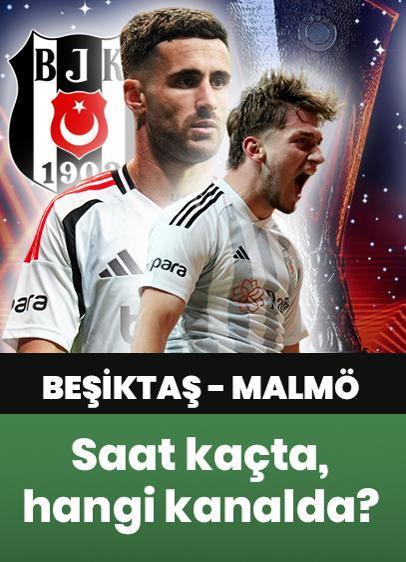 Beşiktaş - Malmö maçı hangi kanalda?