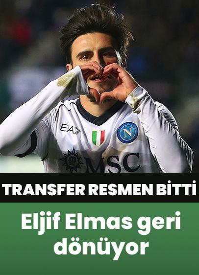 Ve Eljif Elmas Süper Lig'e geri dönüyor! Transfer resmen bitti