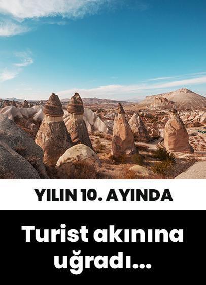 2024'ün ilk 10 ayında Kapadokya'yı 3,8 milyon turist ziyaret etti