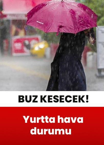 Meteoroloji'den hava durumu uyarıları!