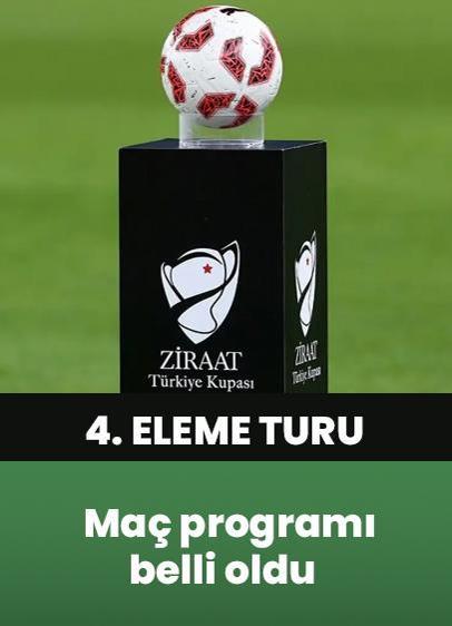 ZTK 4. eleme turu maç programı belli oldu!