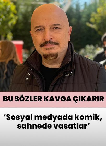 Yavuz Seçkin'den sosyal medya komedyenlerine taş: "Sosyal medyada komik, sahnede vasat olanlar var'