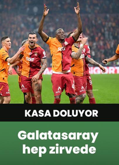 Süper Lig'de ve yayın gelirlerinde zirvede!