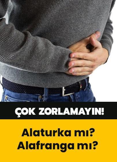 Tuvalet çok önemli ama hangi tuvalet kullanılmalı? Alaturka mı? Alafranga mı?