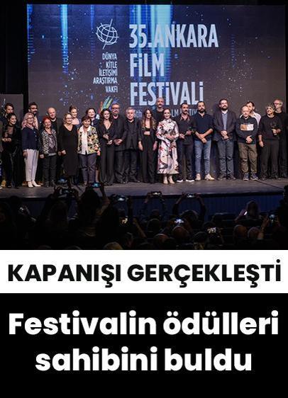 35. Ankara Film Festivali'nin kapanış töreni gerçekleşti!