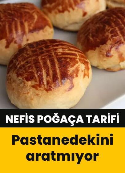 Pastanelerdekini aratmıyor! Nefis pastane poğaçası nasıl yapılır?