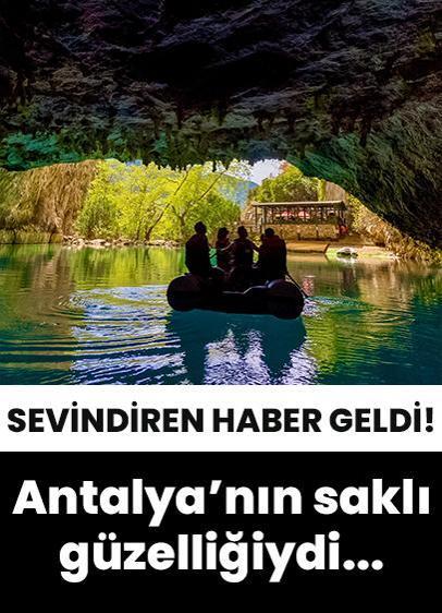 Antalya'nın saklı güzelliğiydi! Sevindiren haber geldi