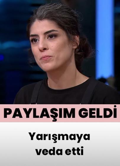 MasterChef Ezgi yarışmaya veda etti! Ayrılık paylaşımı geldi