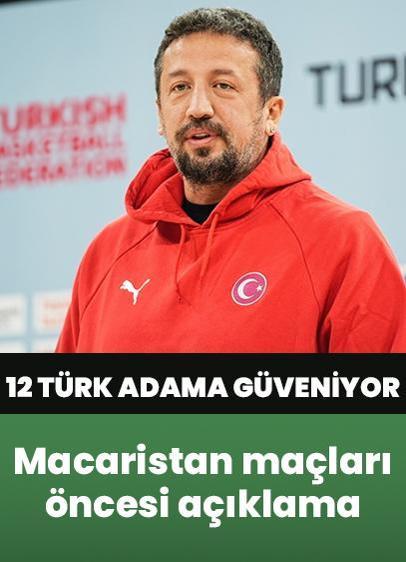 '12 Türk Adam'a güveniyor! TBF Başkanı Hidayet Türkoğlu'ndan Macaristan maçları öncesi açıklama