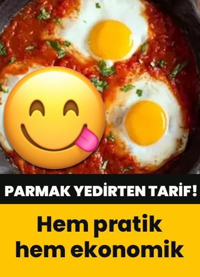 Parmak yedirten tarif! Kahvaltı için hem pratik hem ekonomik