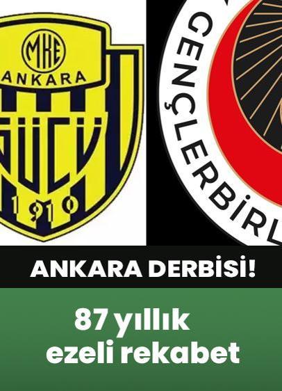 Ankara derbisi! 87 yıllık ezeli rekabet