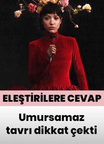 Zeynep Batık'tan 'En çekici kadın' eleştirilerine cevap