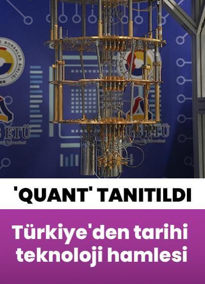 Türkiye'den tarihi teknoloji hamlesi! İlk kuantum bilgisayarı 'QuanT' ile dışa bağımlılık azalacak