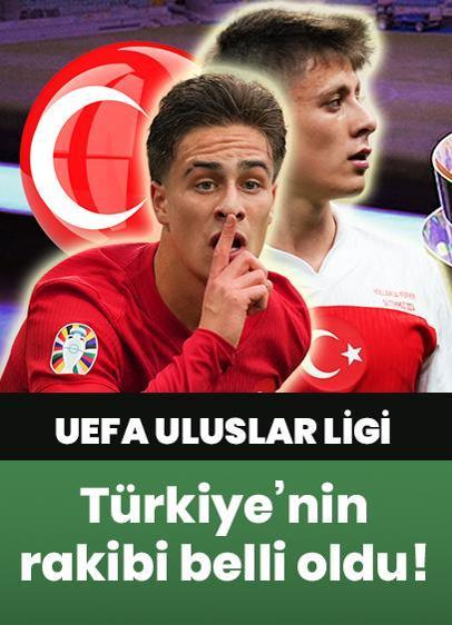 UEFA Uluslar Ligi Türkiye'nin rakibi belli oldu