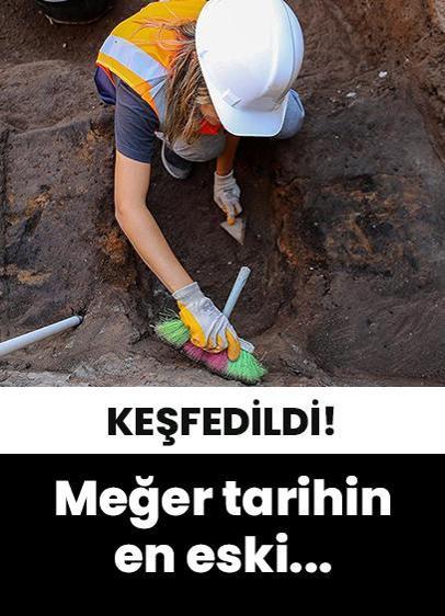 Keşfedildi! Meğer tarihin en eski...