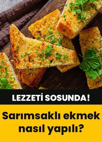 Lezzet şöleni yaşanıyor! Sarımsaklı ekmek nasıl yapılır?