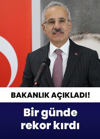 Bakan Uraloğlu açıkladı! Başkentray 20 Kasım'da rekor kırdı