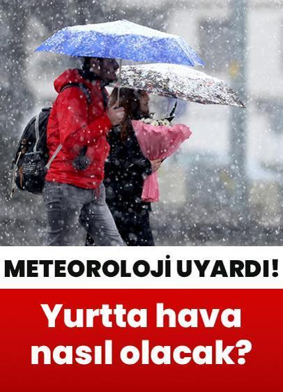 Meteoroloji uyardı! Hava durumu tahminleri yayınlandı | Bugün (25 Kasım) hava nasıl olacak? İstanbul'da kar var mı?