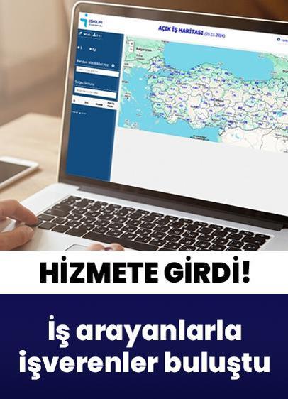 "Açık İş Haritası" devrede! 4 açık işten 1'i İstanbul'da