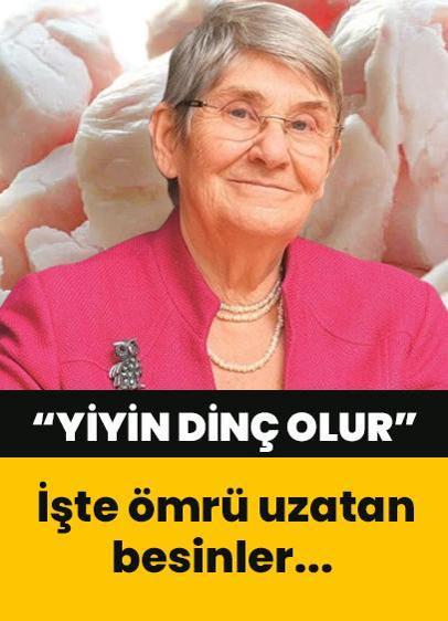 Canan Karatay "90-95 yaşına kadar yaşarlar" diyerek önerdi! İşte ömrü uzatan besinler... "Eritip yiyin dinç olur"