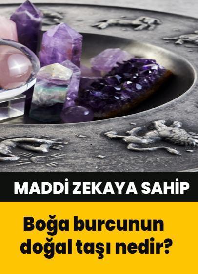 Yaşama sevinci ile dolu olan boğa burcunun doğal taşı nedir?