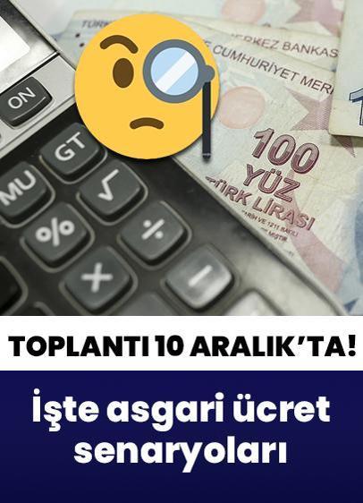 İşte 2025 yılı asgari ücret senaryoları...