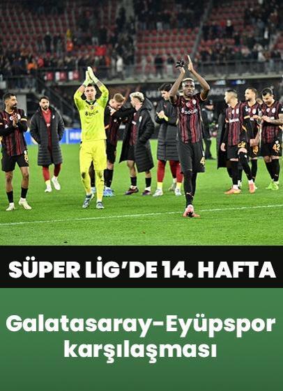 Lider Galatasaray, Süper Lig'de Eyüpspor'u konuk edecek